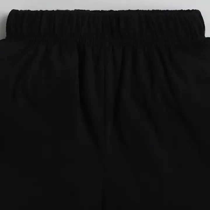 Solid with Lace Short