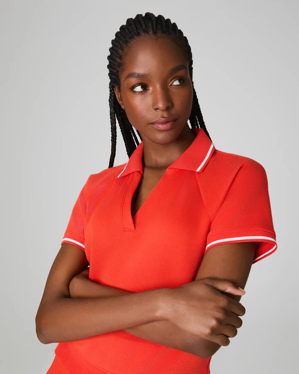 Spanx AirPique SS Polo