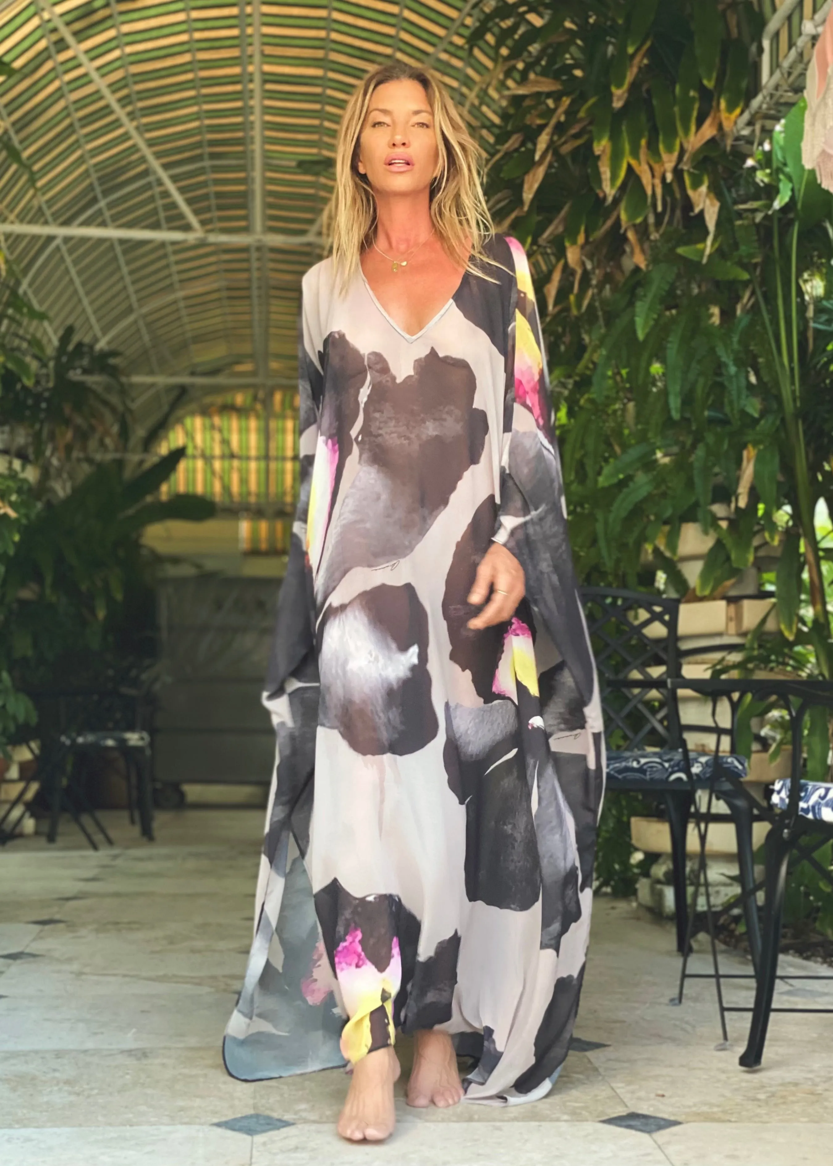 Stella Kaftan Black Orchid