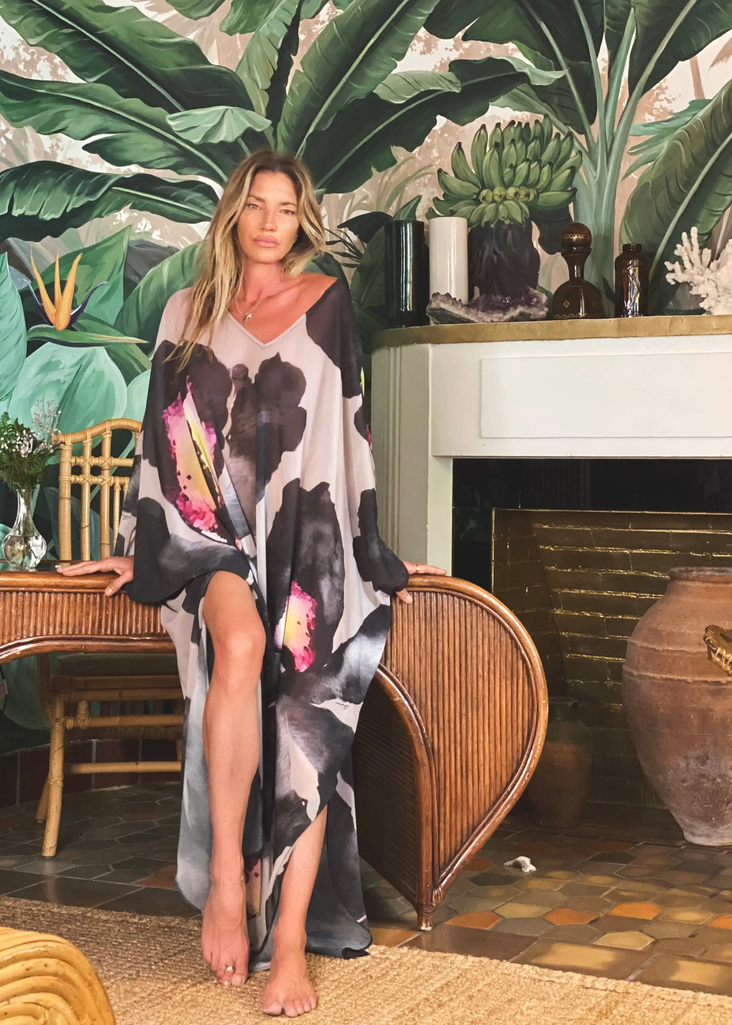 Stella Kaftan Black Orchid