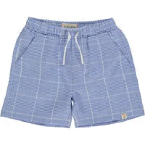 Surf Blue Herringbone Swim Shorts - Select Size
