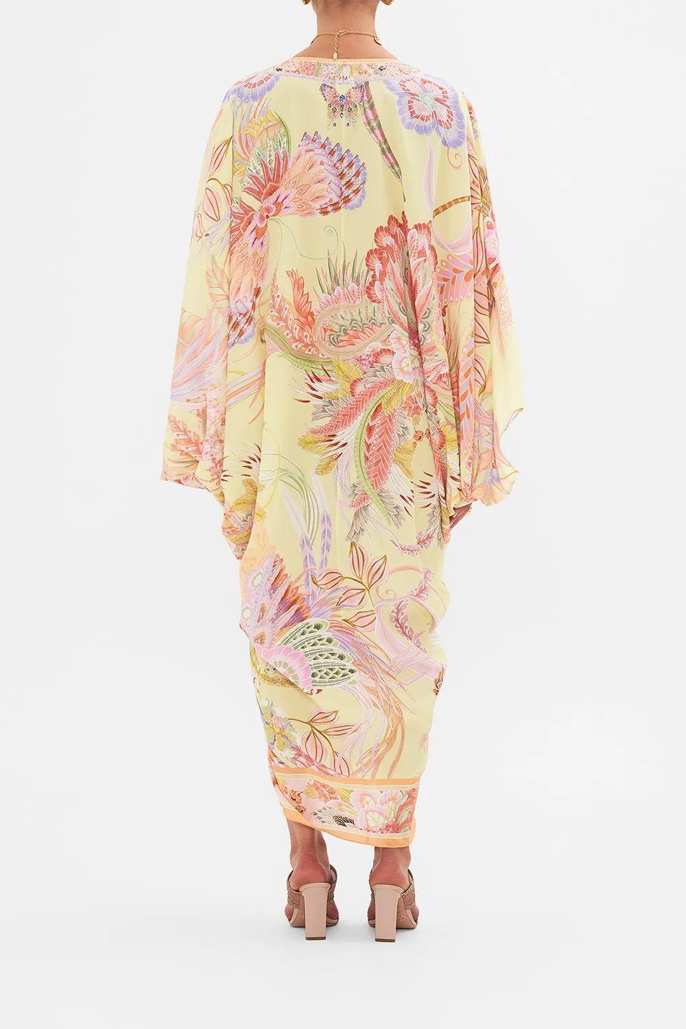 T SHAPE LONG KAFTAN COSMIC TUSCAN