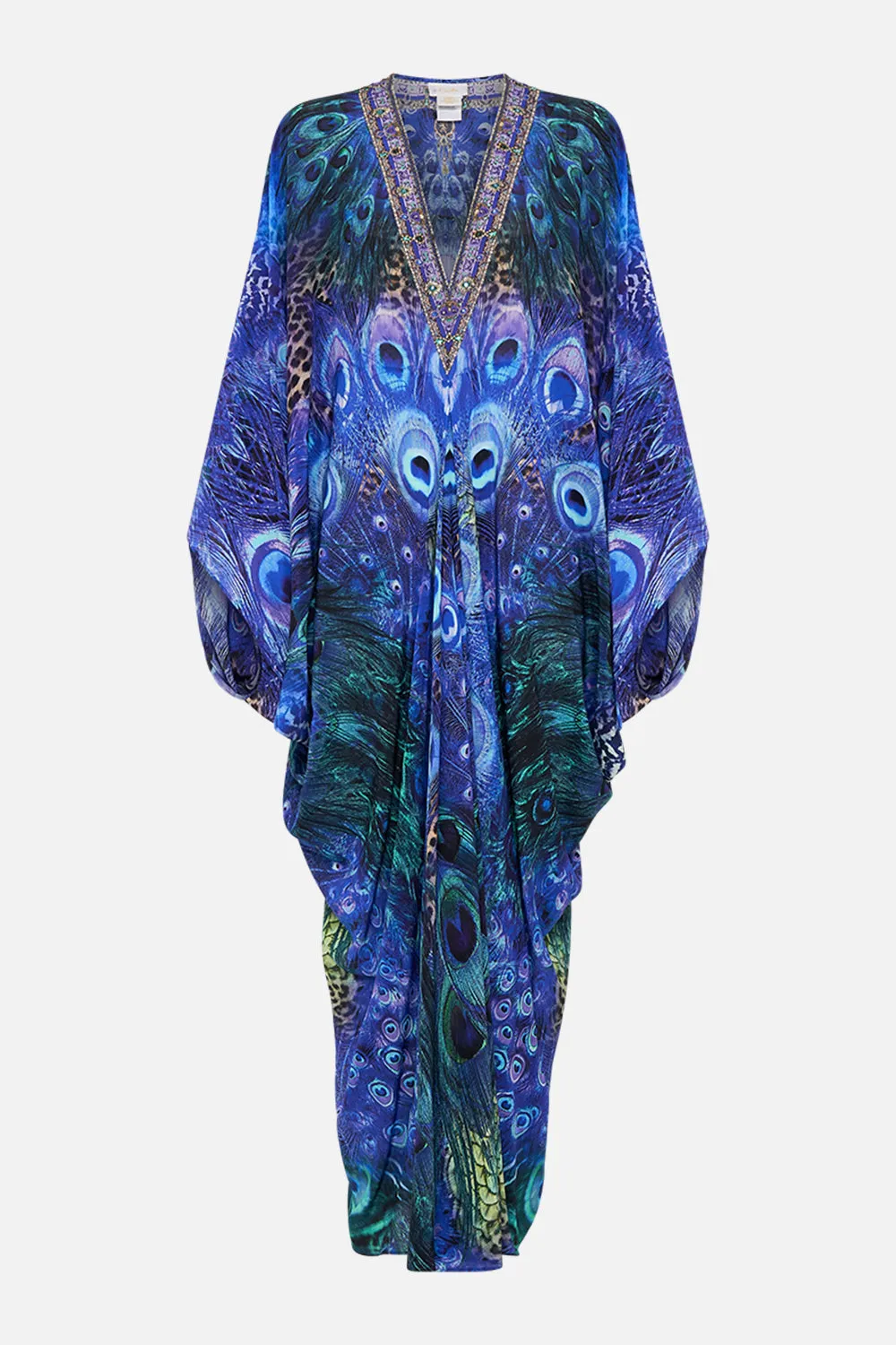 T SHAPE LONG KAFTAN PEACOCK ROCK