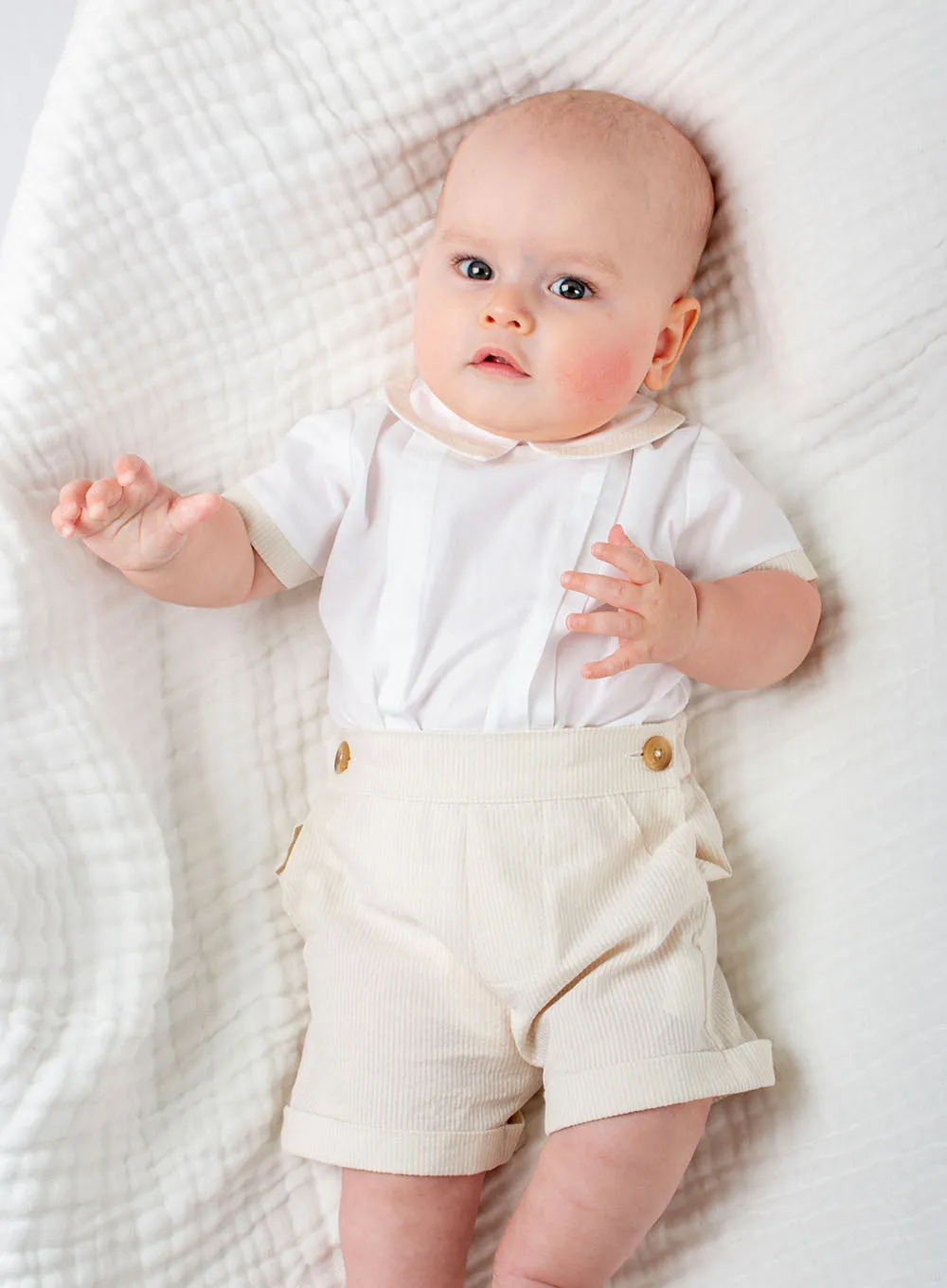 The Rupert Set in Oatmeal/White