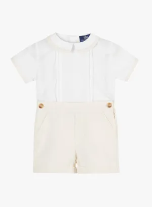 The Rupert Set in Oatmeal/White