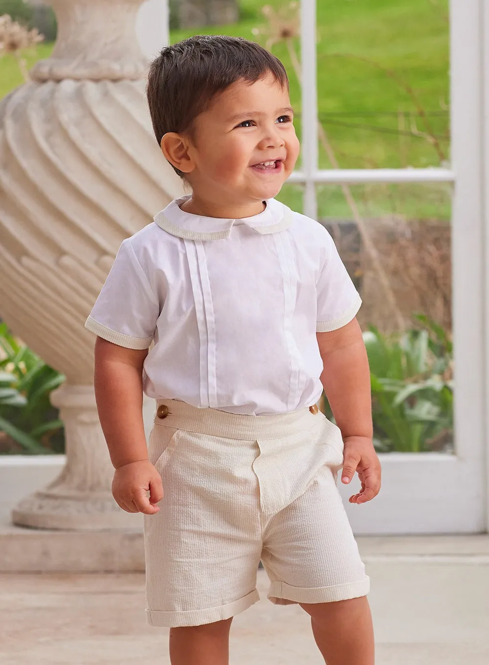 The Rupert Set in Oatmeal/White