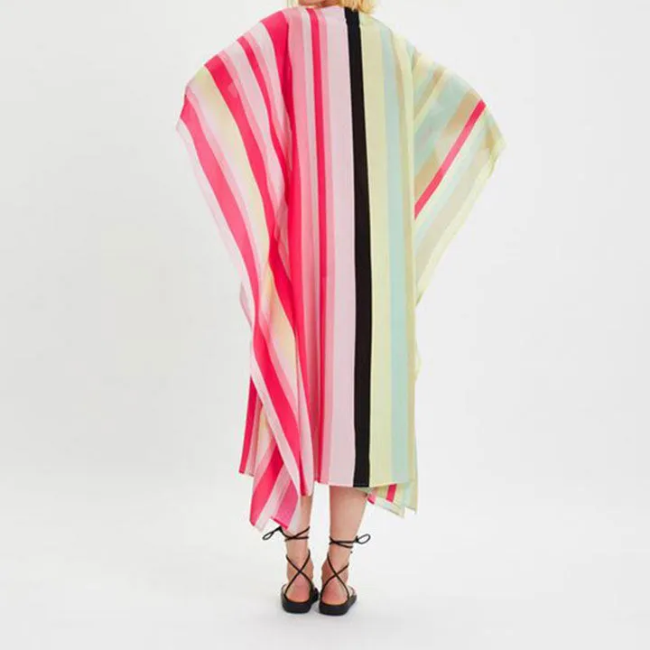 Timeless Glamour Geometric Stripes Kaftan KAF0040