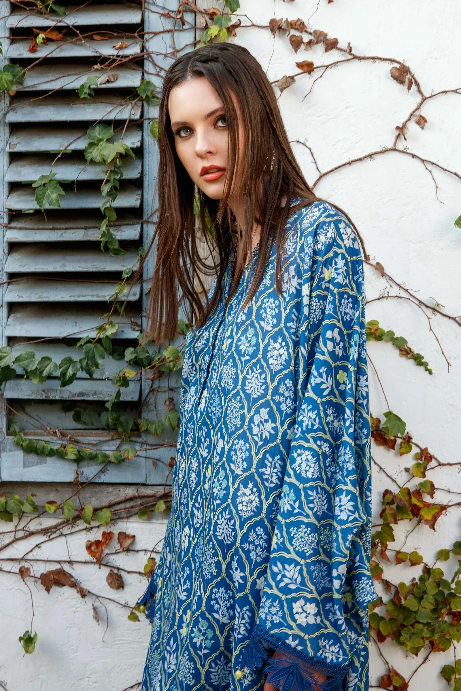 Unstitched fabric | Blue MB-US23-103-A
