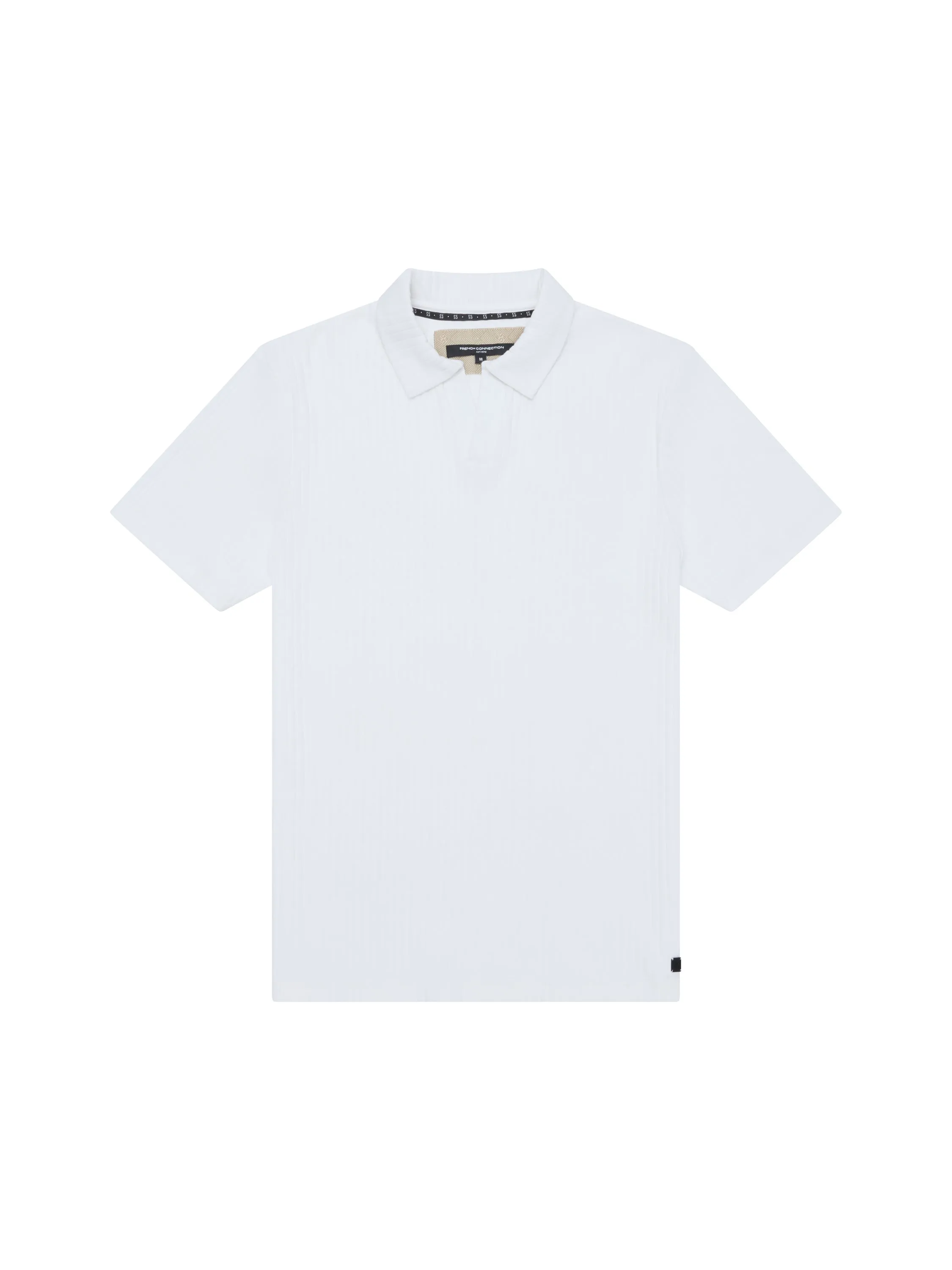Variated Rib Short Sleeve Polo