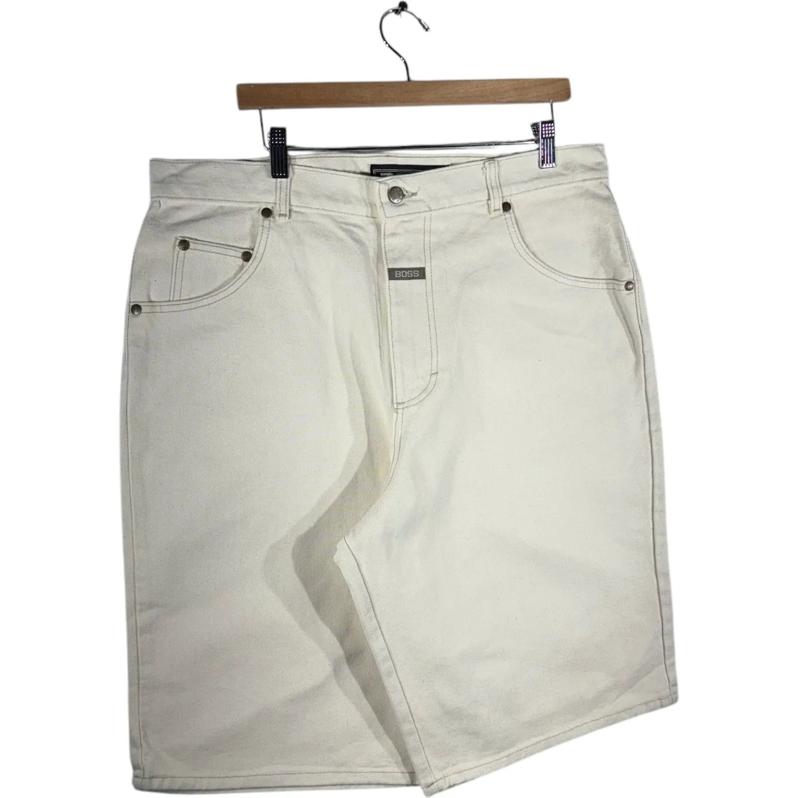 Vintage Boss "Big Fit" Chino Shorts 38x13 NWT