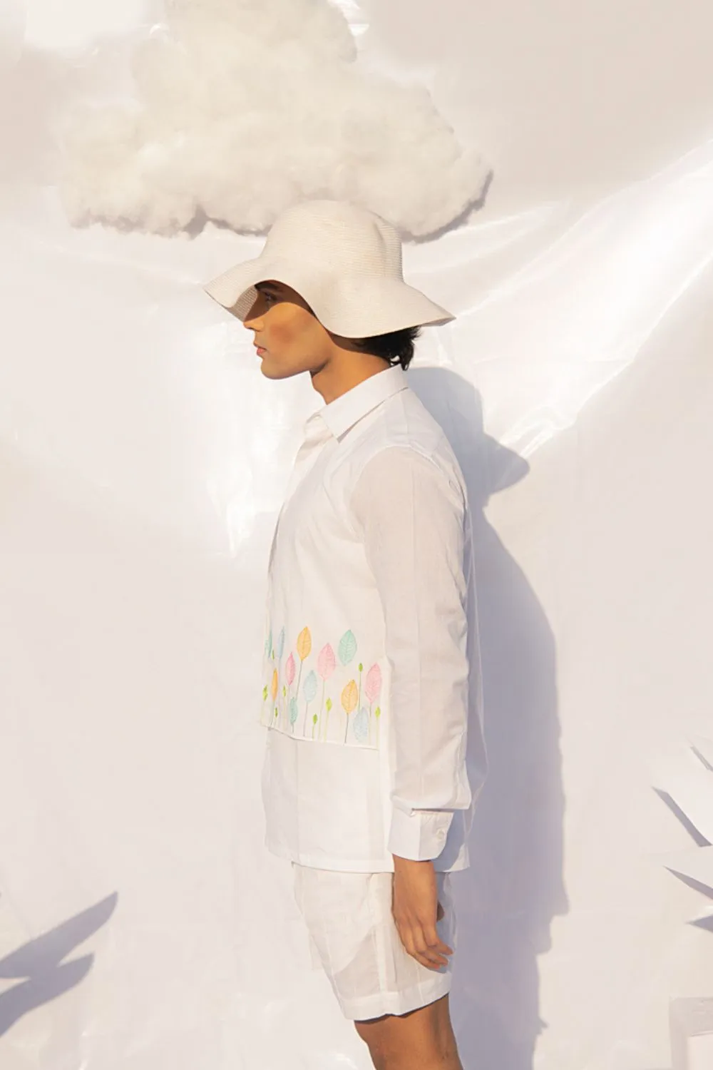 VIVID LEAF LINE SHIRT