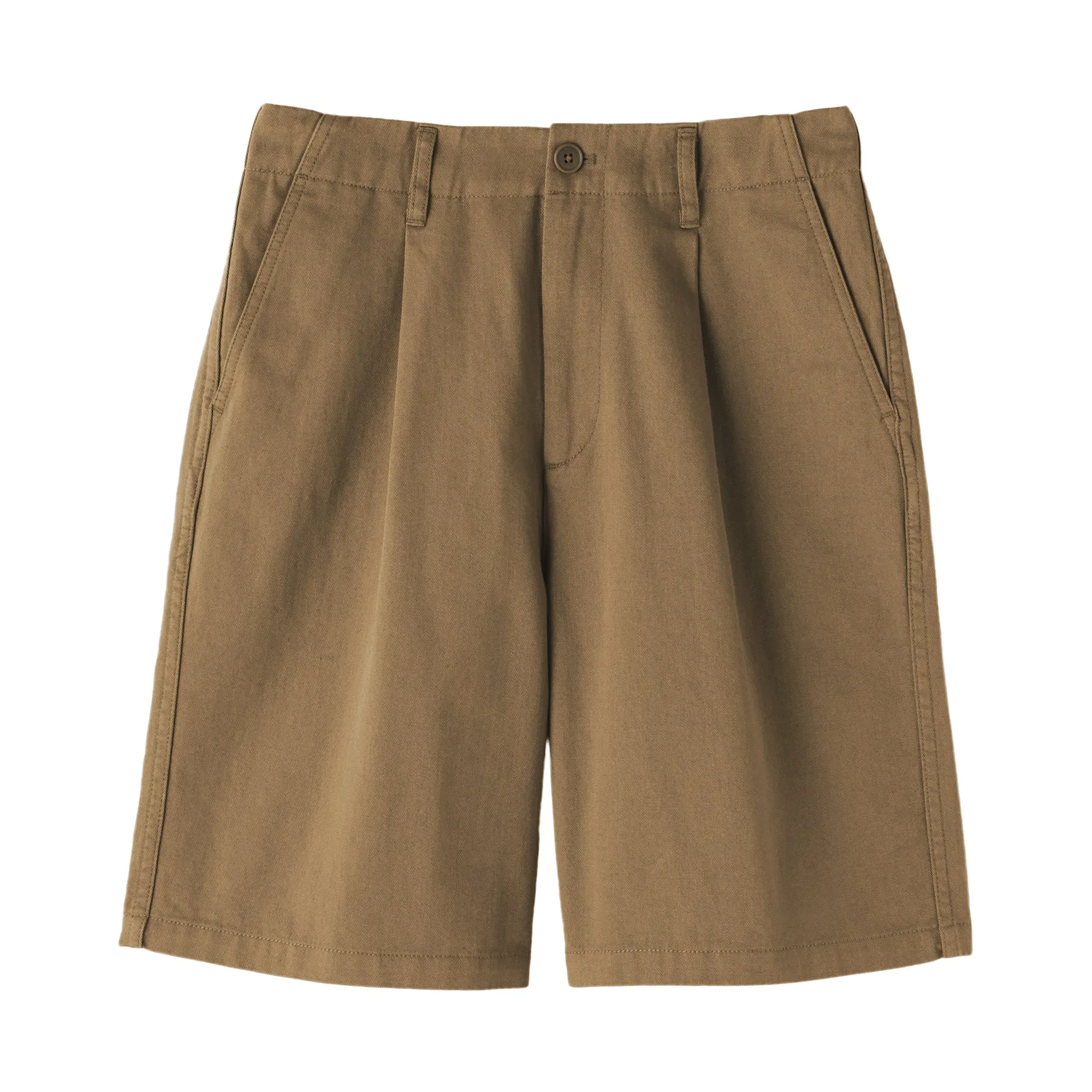 Women's Slub Yarn Chino Darted Shorts