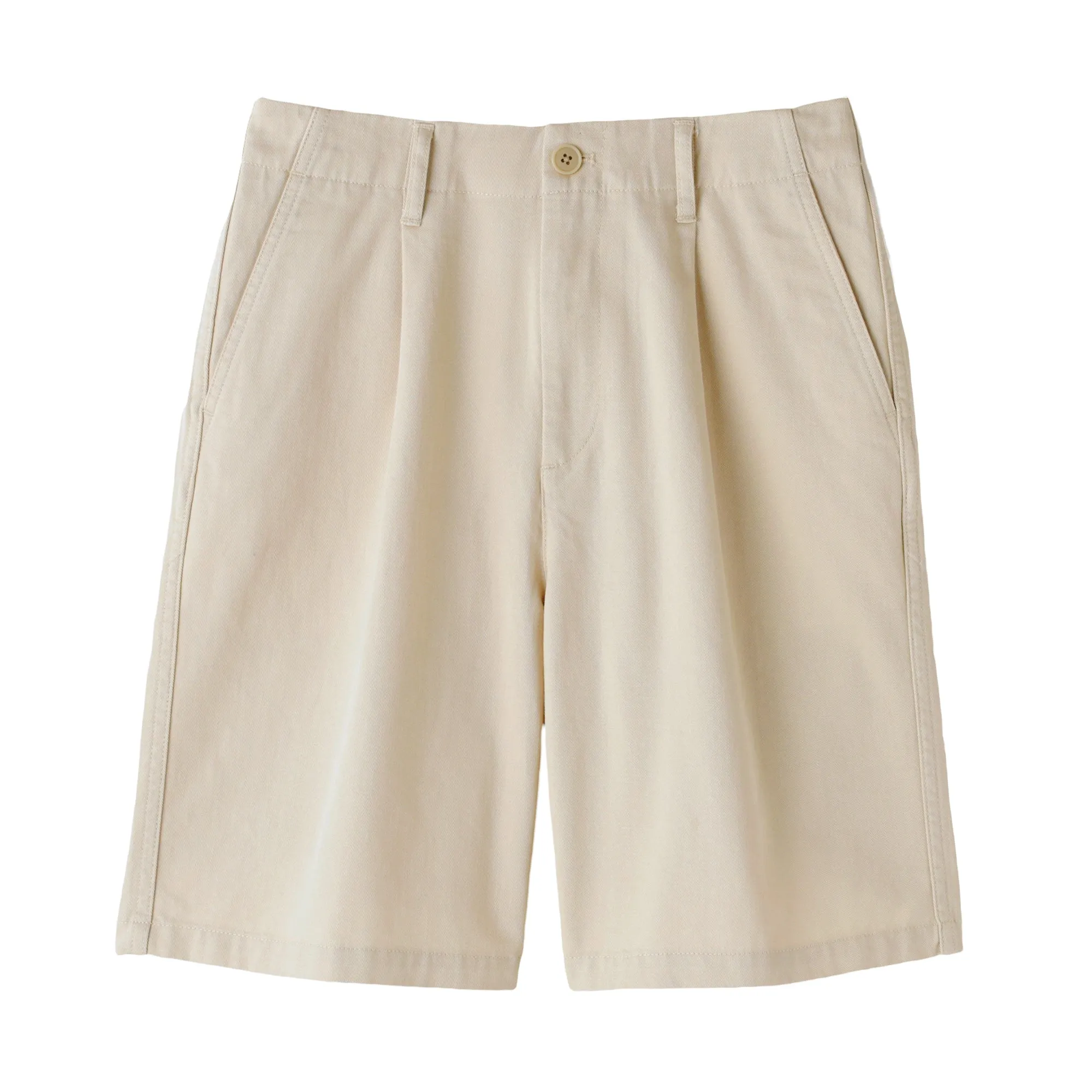 Women's Slub Yarn Chino Darted Shorts