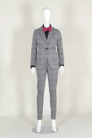 WORLD 4588 Longing Blazer Houndstooth Knit