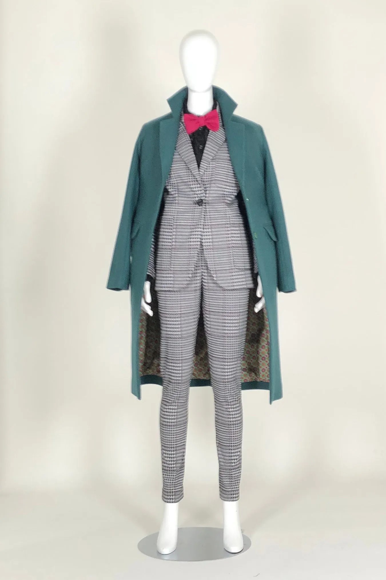 WORLD 4588 Longing Blazer Houndstooth Knit